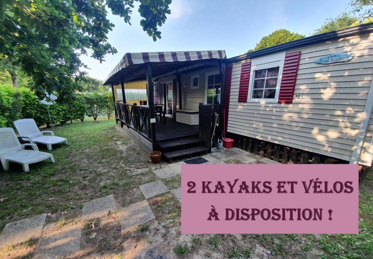 Mobil Home Sainte-Eulalie-en-Born Екстериор снимка