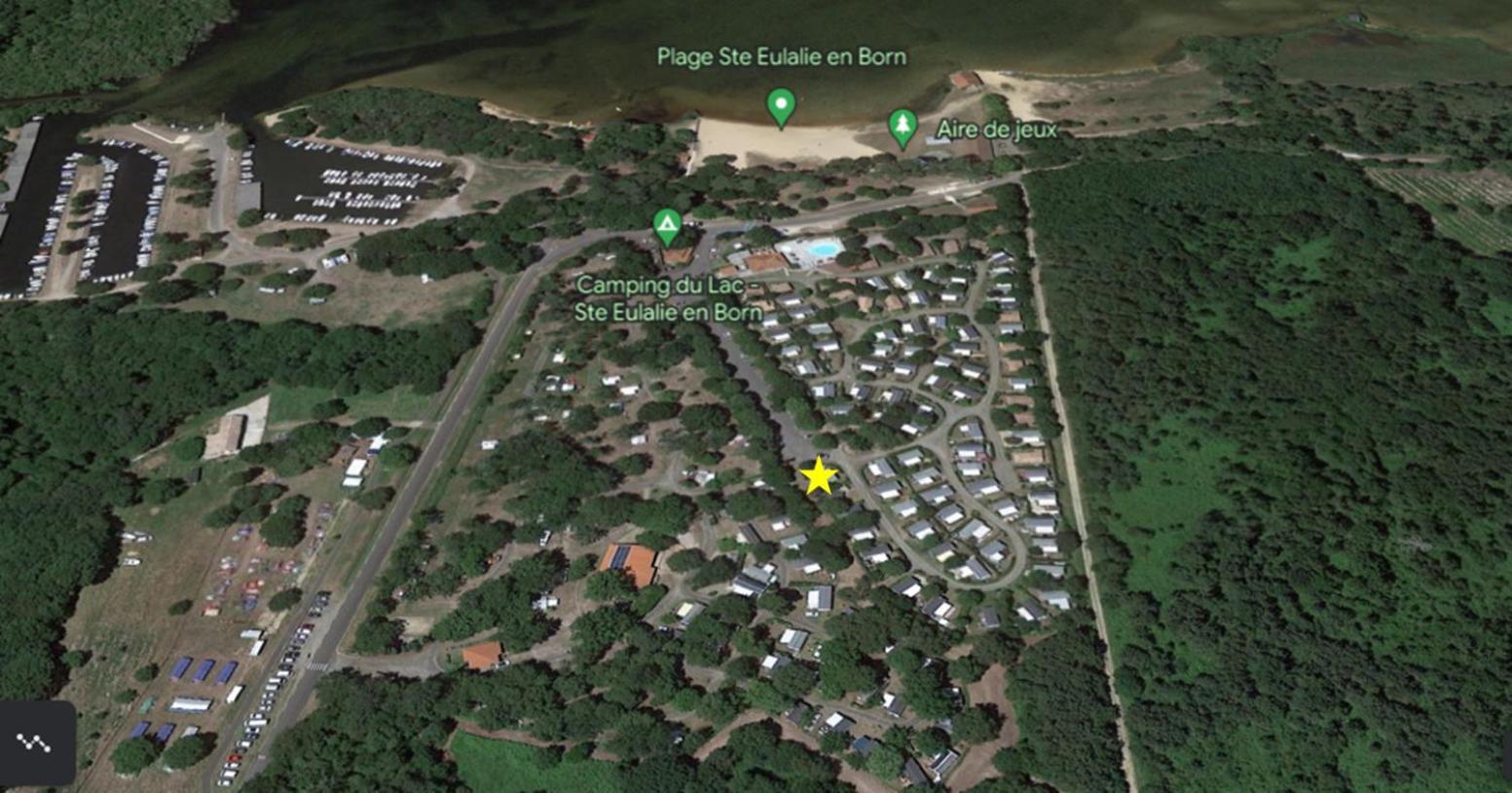 Mobil Home Sainte-Eulalie-en-Born Екстериор снимка